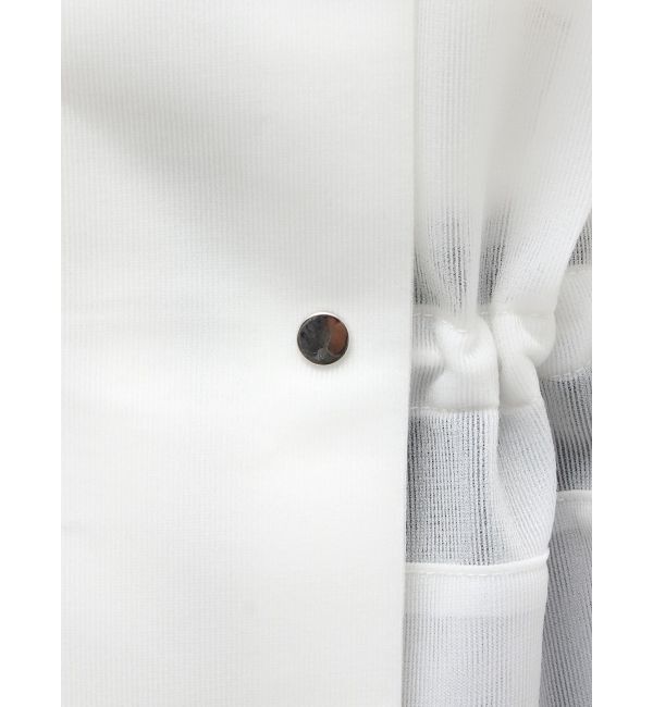 ELENDEEK「MESH BONDING DRAWSTRING JK」|ブルゾン・スタジャン|