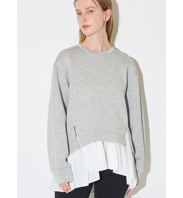 ELENDEEK「PEPLUM CAMI SET TOP」|Tシャツ・カットソー|グレー