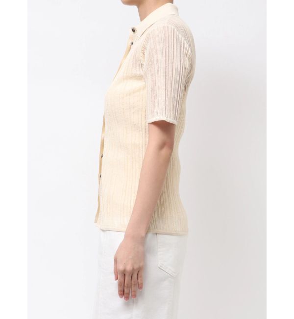 ELENDEEK「SHEER PLEATS KT TOP」|ニット・セーター|