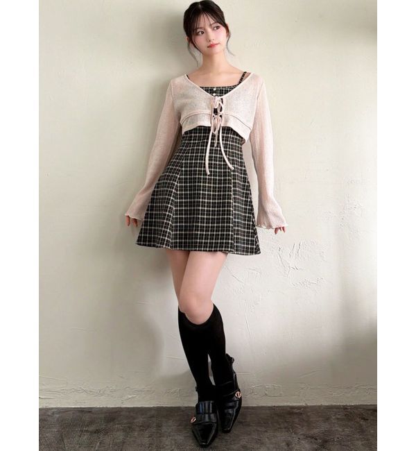 RESEXXY「【RESEXXY&times;靴下屋】刺繍ラメリブハイソックス」|ソックス|