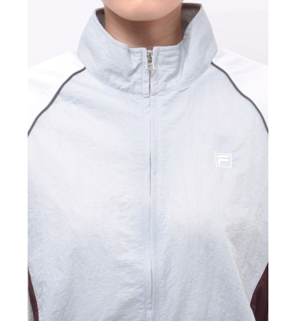 dazzlin「【FILA別注】バイカラースイッチングミドルブルゾン」|ブルゾン・スタジャン|