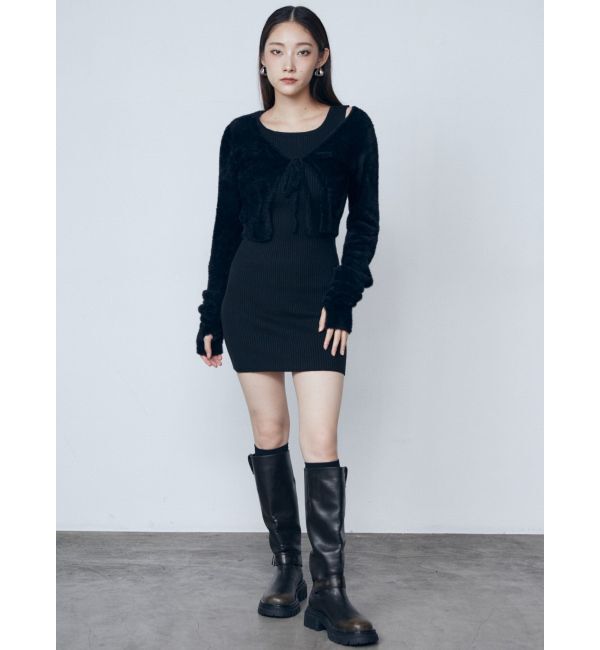 EMODA「ヴィンテージライクロングブーツ」|ロングブーツ|