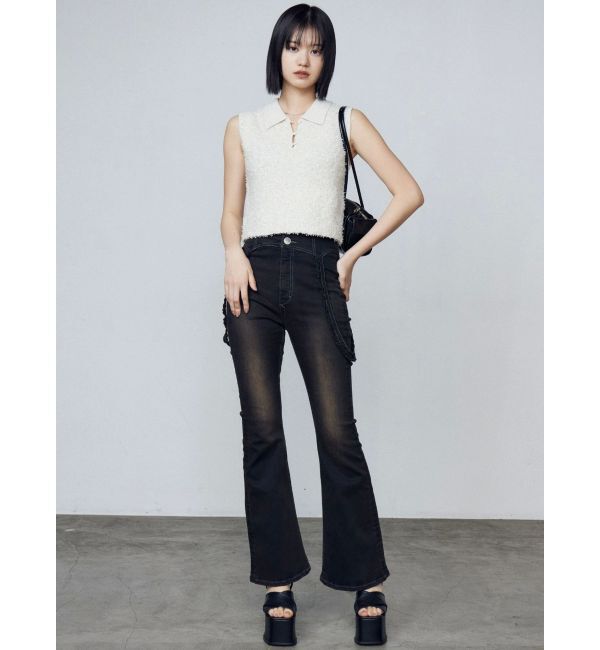 EMODA「クロスバルキーフォームサンダル」|サンダル|