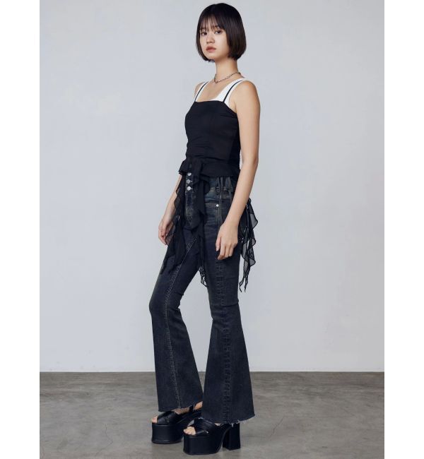 EMODA「クロスバルキーフォームサンダル」|サンダル|