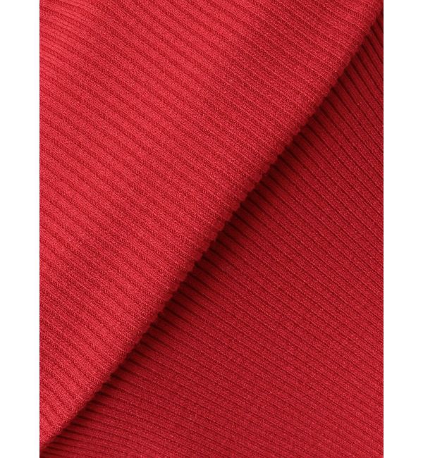 MERCURYDUO「アシメドレープコンパクトニット」|ニット・セーター|