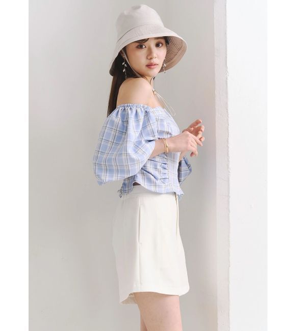 MERCURYDUO「遮光芯ツバ広ハット」|ハット|