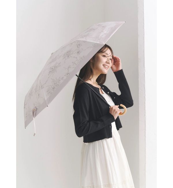 MERCURYDUO「【UVカット率100%】配色ライン折り畳み傘」|傘|