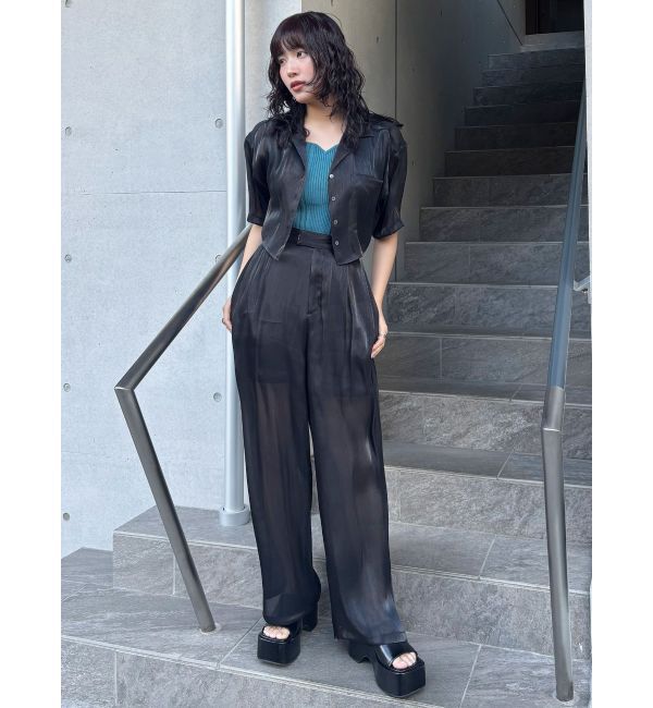 MURUA「シャイニーシアーパンツ」|その他|