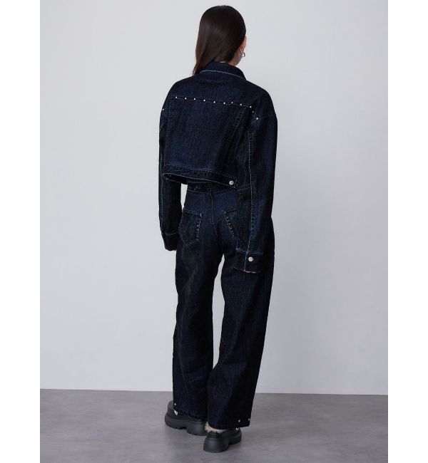 MURUA「フロッキーデニムジャケット」|デニムジャケット|