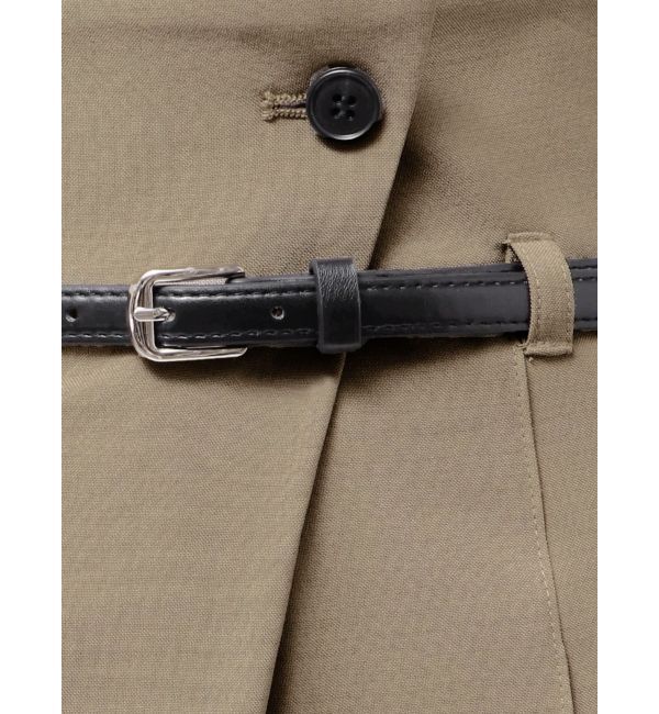 MURUA「ベルトハイウエストワイドパンツ」|その他|