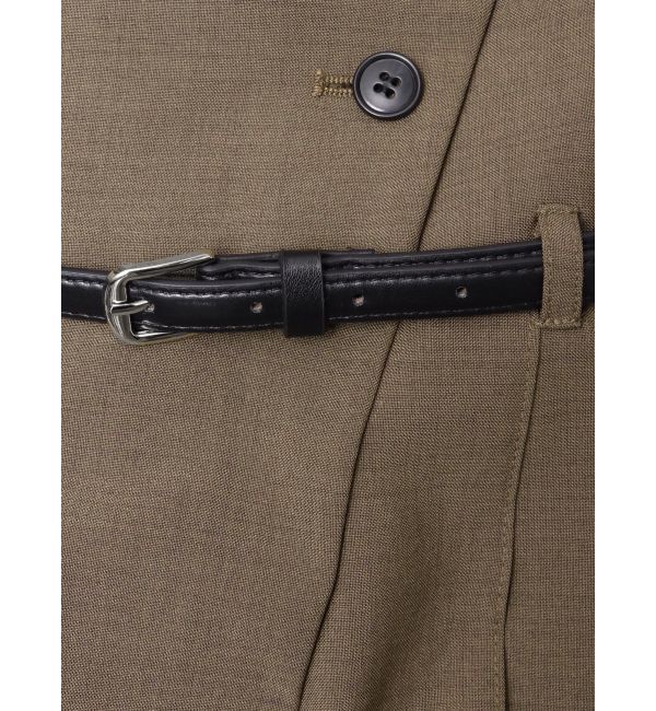 MURUA「ベルトハイウエストワイドパンツ」|その他|