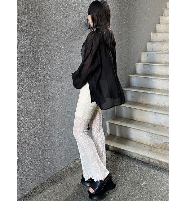 MURUA「レースパッチワークフレアパンツ【WEB限定】」|その他|