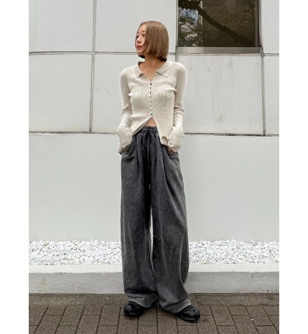 Ungrid「ヴィンテージウォッシュスウェットパンツ」|その他|