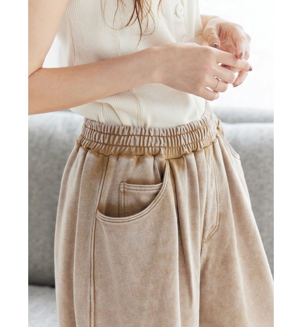 Ungrid「ヴィンテージウォッシュスウェットパンツ」|その他|