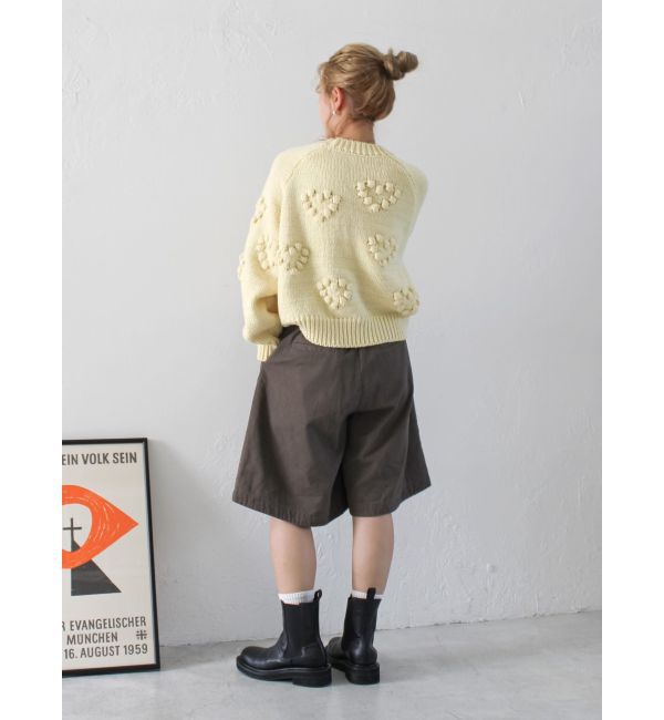 Ungrid「ワイドシルエットチノハーフパンツ」|その他|