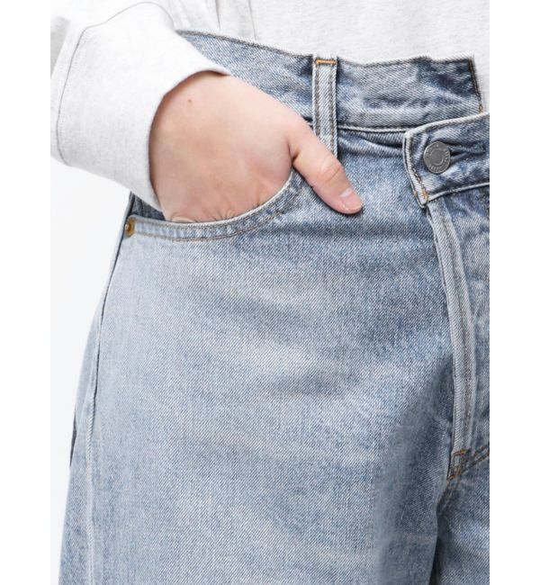 Ungrid「リメイクデザインルーズデニム」|デニム|