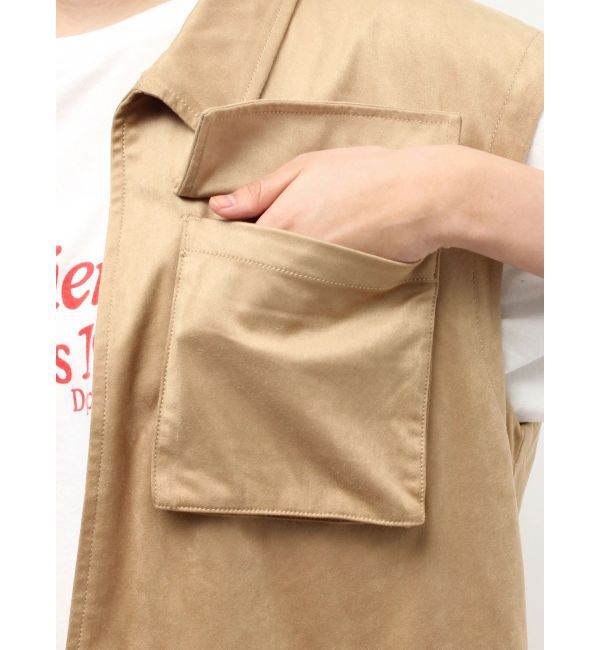 Ungrid「フェイクスウェードフリンジベスト」|その他|