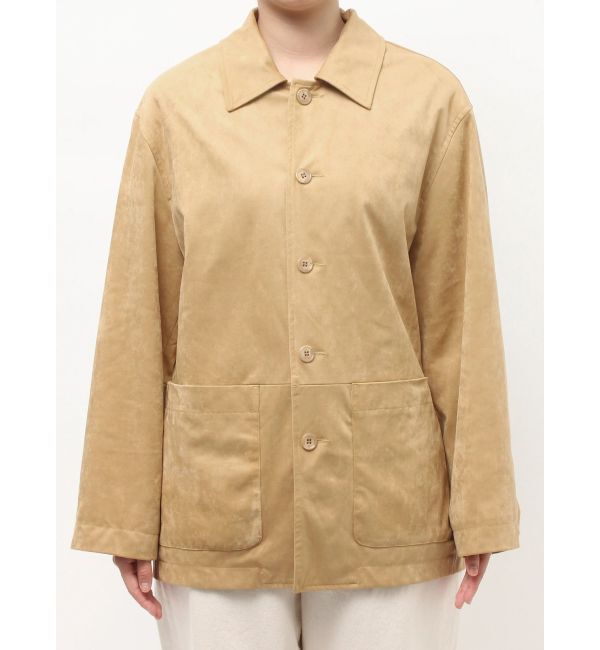 Ungrid「フェイクスウェードジャケット」|ブルゾン・スタジャン|