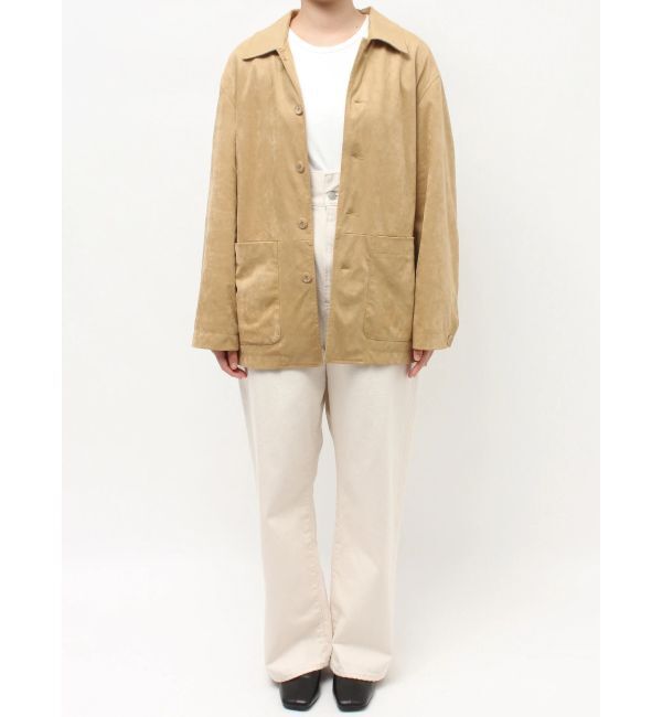 Ungrid「フェイクスウェードジャケット」|ブルゾン・スタジャン|