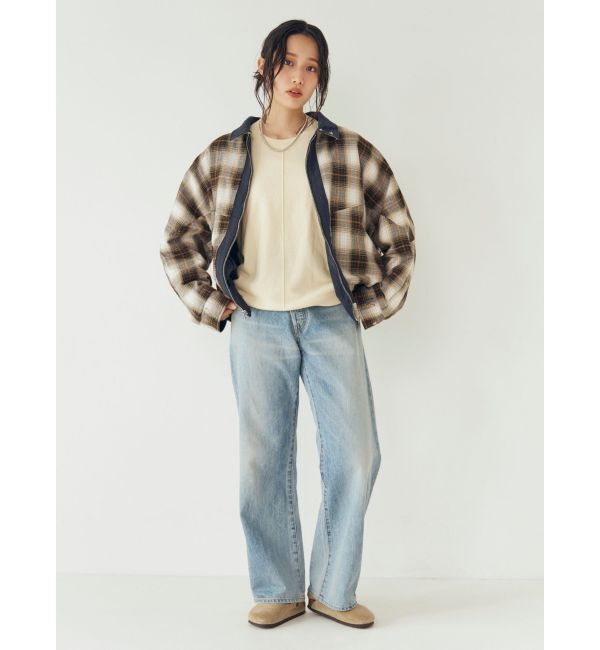 Ungrid「リバーシブルスウィングトップ」|ブルゾン・スタジャン|