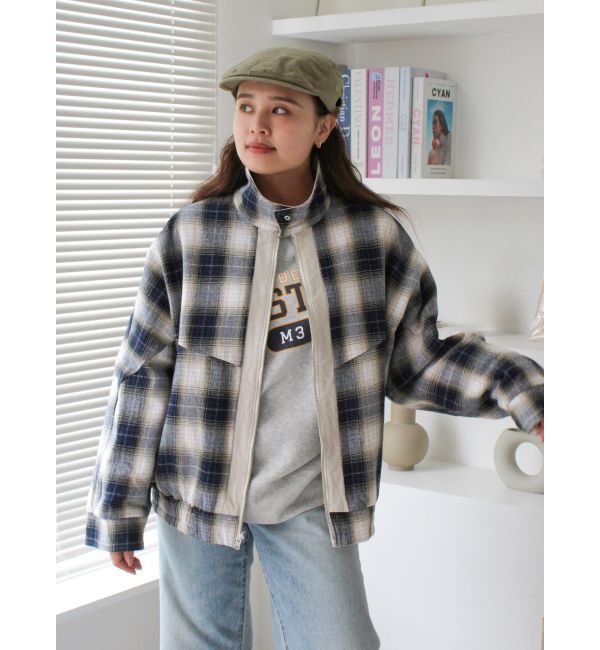 Ungrid「リバーシブルスウィングトップ」|ブルゾン・スタジャン|