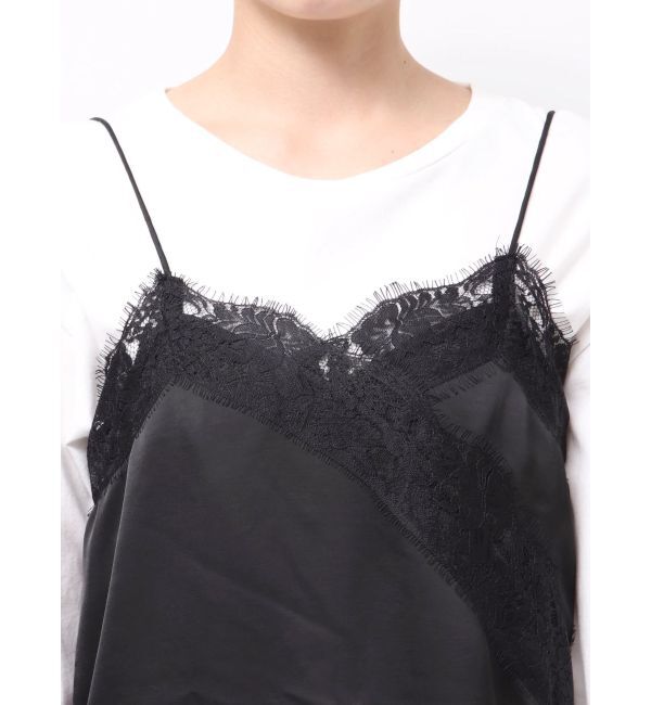 Ungrid「レースデザインキャミ」|キャミソール|