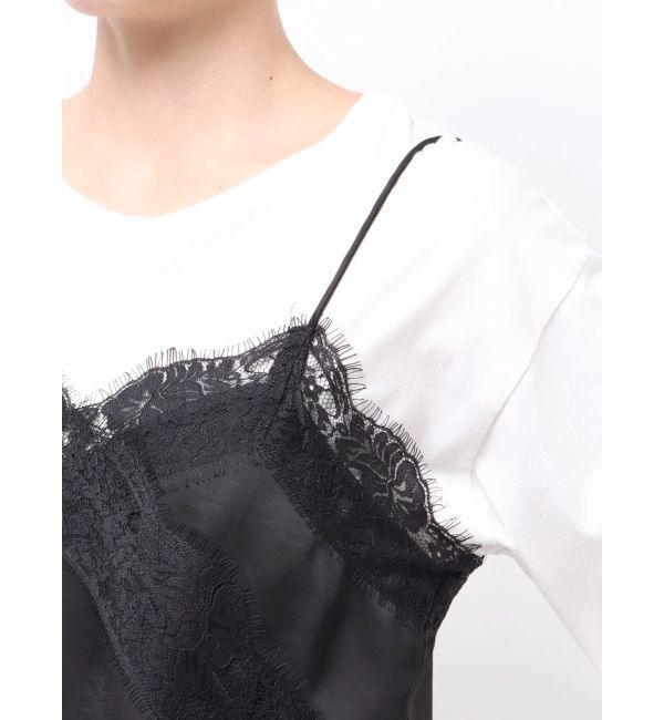 Ungrid「レースデザインキャミ」|キャミソール|