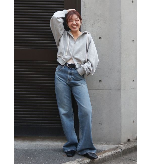 Ungrid「ダブルジップショートパーカー」|パーカー|