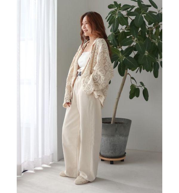 Ungrid「レーステーラードジャケット」|テーラードジャケット|