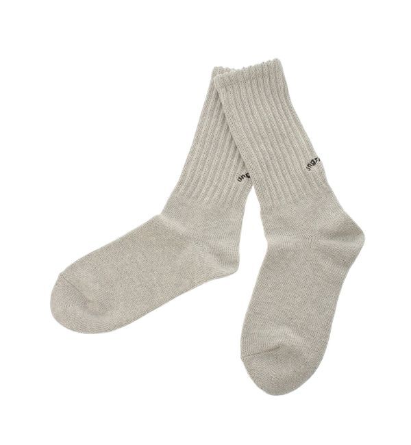 Ungrid「【Ungrid&times;靴下屋】刺繍アメリブ2pacソックス」|ソックス|