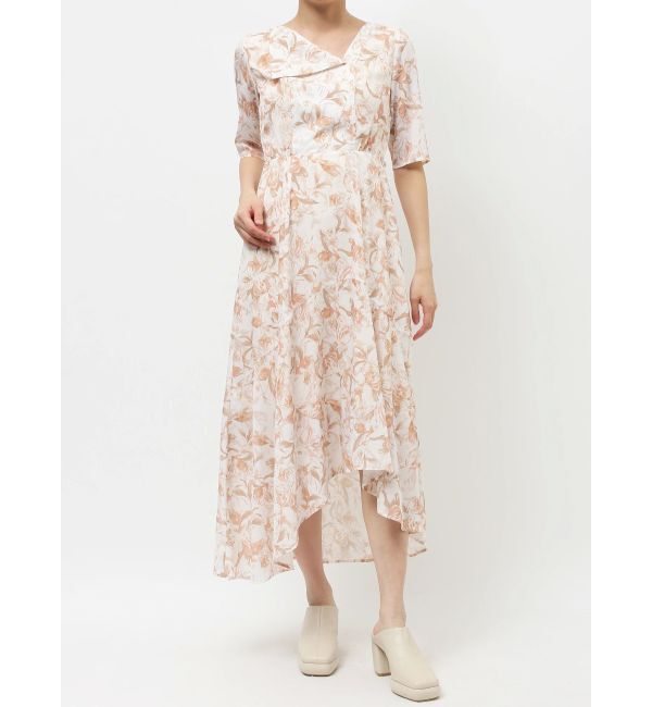LAGUNAMOON「楊柳フラワーイレヘムワンピース」|ワンピース|