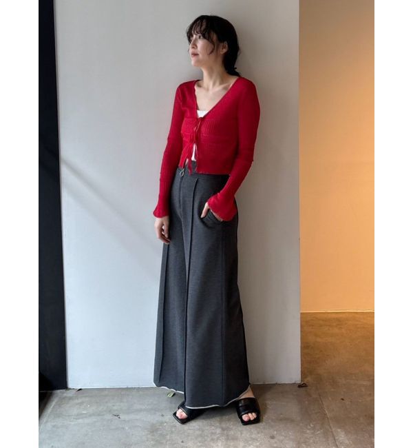 LAGUNAMOON「ZIPスウェットワイドフレアパンツ」|その他|