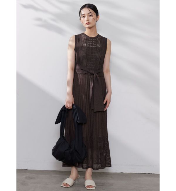 LAGUNAMOON「メッシュリボンバッグ」|ハンドバッグ|