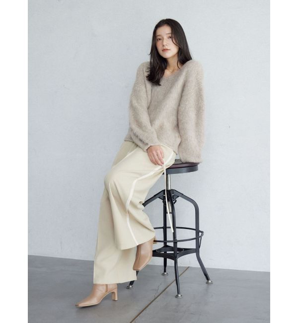 LAGUNAMOON「スクエアトゥショートブーツ」|ショートブーツ|