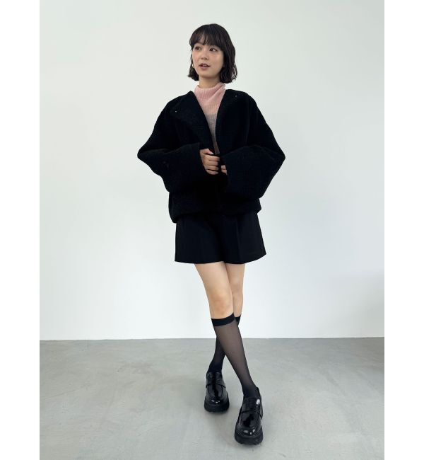 LAGUNAMOON「【REVIVAL】ボアブルゾン」|ブルゾン・スタジャン|