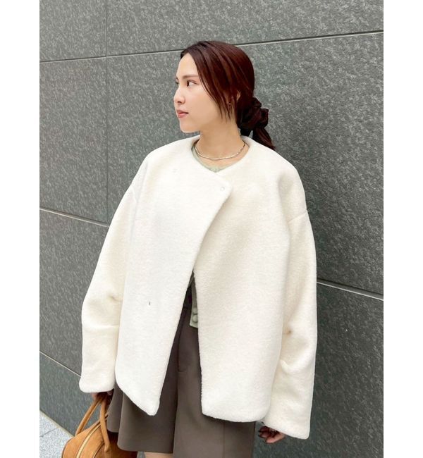 LAGUNAMOON「【REVIVAL】ボアブルゾン」|ブルゾン・スタジャン|