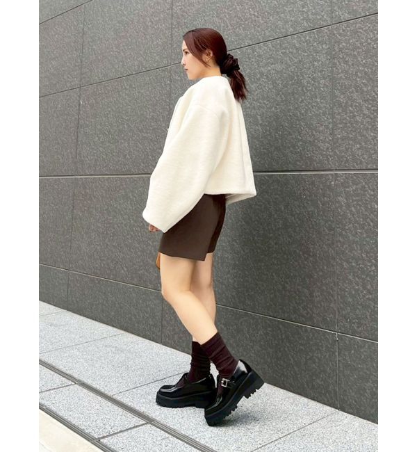 LAGUNAMOON「【REVIVAL】ボアブルゾン」|ブルゾン・スタジャン|