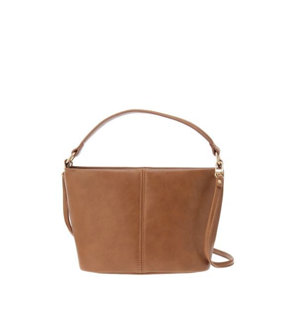 LAGUNAMOON「フェイクオイルレザー2WAYバッグ」|ハンドバッグ|