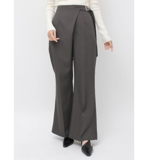 LAGUNAMOON「ウエストアシンメトリーセミフレアパンツ」|その他|