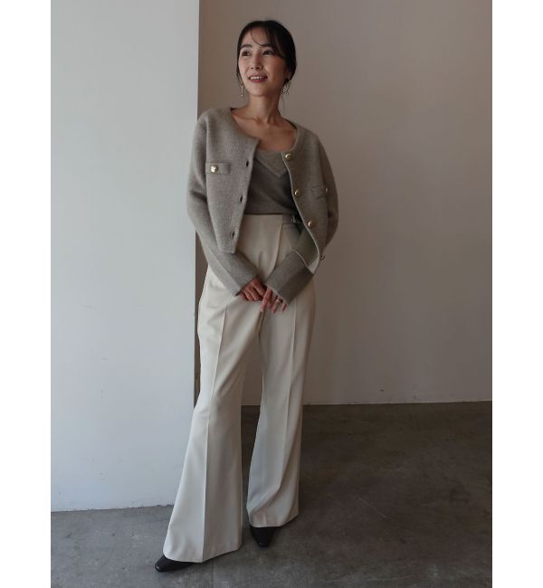 LAGUNAMOON「ウエストアシンメトリーセミフレアパンツ」|その他|