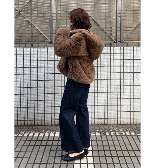 LAGUNAMOON「ワイドフレアデニムパンツ」|デニム|