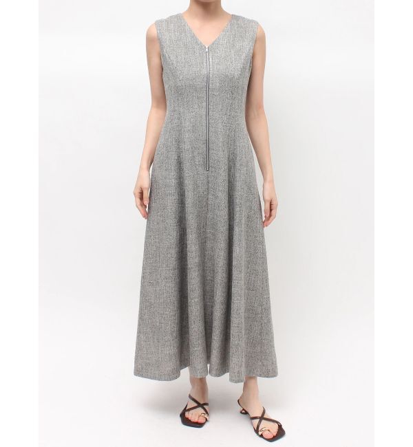 LAGUNAMOON「フロントZIPミックスカラーワンピース」|ワンピース|