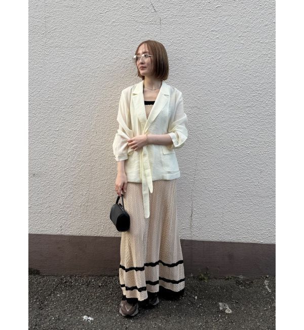 LAGUNAMOON「ノースリレースニットワンピース」|ワンピース|