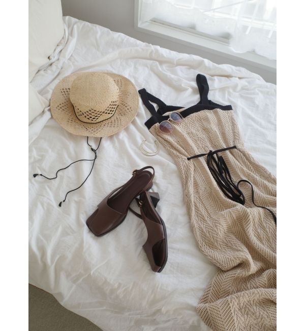 LAGUNAMOON「ノースリレースニットワンピース」|ワンピース|