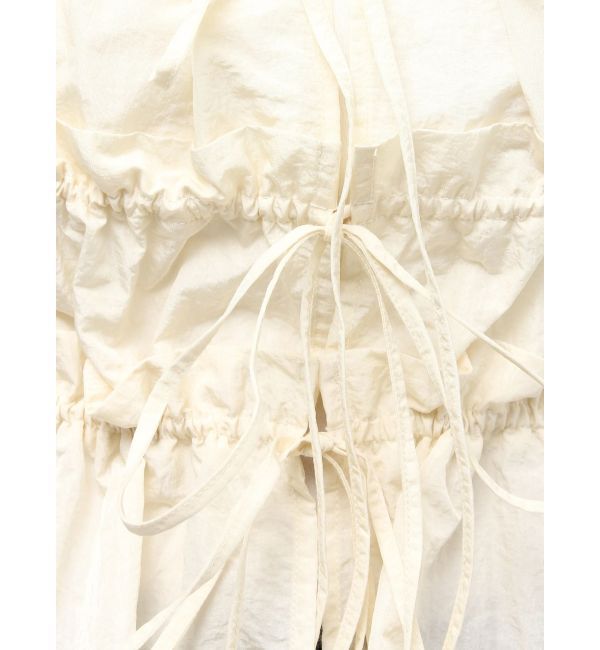 LAGUNAMOON「ギャザーペプラムキャミソール」|キャミソール|