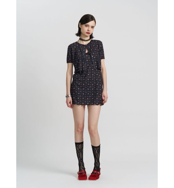 jouetie「フラワーカットカーデ【セット対応】」|カーディガン|