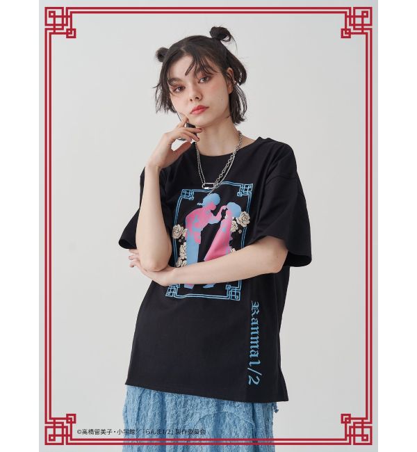 jouetie「【TVアニメ『らんま1/2』jouetie】チャイナグラフィックTシャツ」|Tシャツ・カットソー|