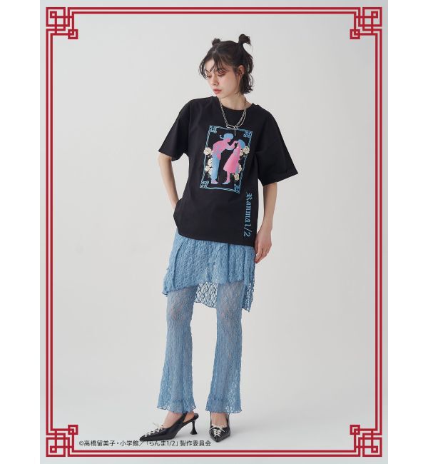 jouetie「【TVアニメ『らんま1/2』jouetie】チャイナグラフィックTシャツ」|Tシャツ・カットソー|