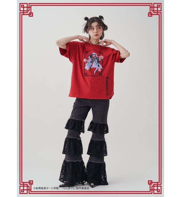 jouetie「【TVアニメ『らんま1/2』jouetie】チャイナグラフィックTシャツ」|Tシャツ・カットソー|