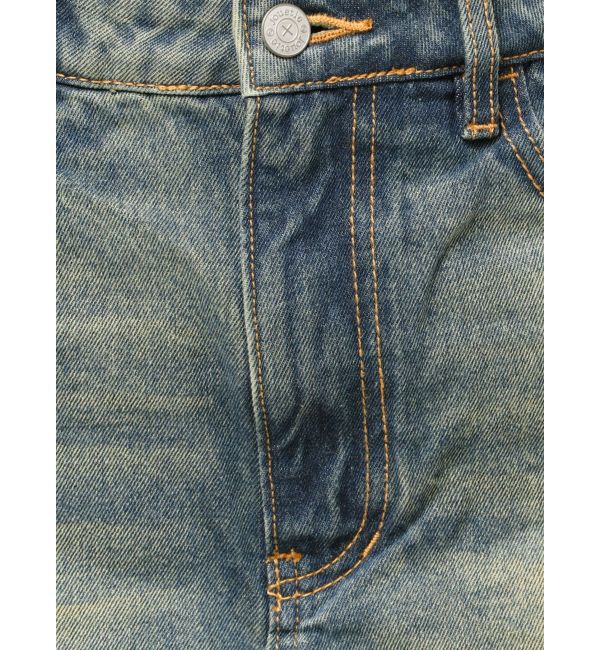 jouetie「スカートドッキングルーズパンツ」|デニム|